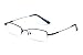 Zipoptical Z11635C2 - Metallic,Semirim,Halfrim,SemiRimless,Rectangle,Metal alloy eyeglasses