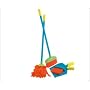 Children's Deluxe Pretend Play 4-pc House Cleaning Set incl. Broom, floor mop, dustpan and brush *Assorted Colors*