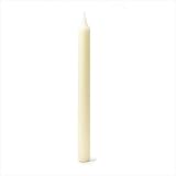 9 hr. Ivory Unscented Tapers (1 Dozen)