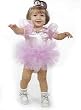 Deluxe Beautiful Baby Ballerina Costume with Headband (Discontinued Style, Limited Availability)