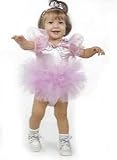Deluxe Beautiful Baby Ballerina Costume with Headband (Discontinued Style, Limited Availability)