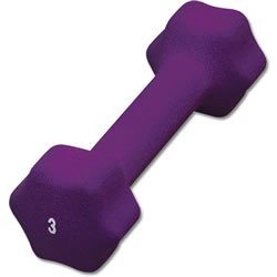 Buy Champion Barbell 3 lbs. Purple Neoprene Dumbbells by TACVPI