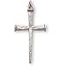 Sterling Silver Nail Cross and 24-inch Chain