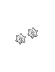 Childs Diamond Stud Earrings
