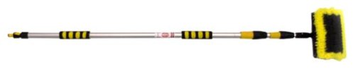 3 Meter Telescopic Hose Fed Flow Through Wash Brush