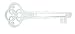 OLD KEY CUTTER KNIFE White