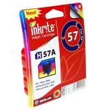 Inkrite Cartridge (HP 57) for HP DeskJet 450 5550 OfficeJet 4105 5505 - C6657A Clr (Reman)
