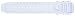 TechnoMarine MoonSun 17-mm Transparent Gel Strap with Single-Buckle #9100