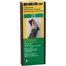 3M 910-XLA Extra Large Area Sanding Sponge, 3.3 in x 9 in x 1 in, Medium