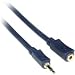 Impact Acoustics Velocity - Audio extender - 27 AWG - mini-phone mono 3.5 mm (M) - mini-phone mono 3.5 mm (F) - 12 ft - shielded - blue