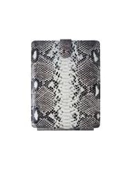 Natural iPad Case - Stylish Genuine Python Snakeskin Leather
