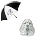 cocker spaniel - Cocker Spaniel Umbrella by Porcelain by Rosalinde (60' Arc)
