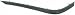 Automotive : 93-96 CADILLAC FLEETWOOD BROUGHAM FRONT BUMPER MOLDING RH (PASSENGER SIDE), RWD, STRIP (1993 93 1994 94 1995 95 1996 96) 5598 10156794