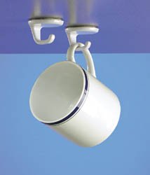 Adhesive Utility Hooks - (White)