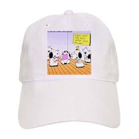 Londons Times Funny Medicine Cartoons - Snoopy At Good Grief Counseling - Caps