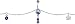 SWAROVSKI Light Blue CHARM Belly Chain