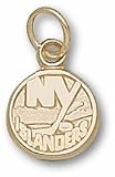 New York Islanders NY Islanders Logo 3/8 Charm - 14KT Gold Jewelry
