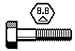 M16 X 1.5 X 80 HEX CAP Box Qty. / 1 Image