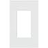 Lutron CW-1-WH 1-Gang Claro Wall Plate, White