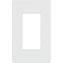 Lutron CW-1-WH 1-Gang Claro Wall Plate, White