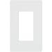 Lutron CW-1-WH 1-Gang Claro Wall Plate, White