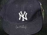 Don Mattingly Autographed/Hand Signed New York Yankees Hat (Light Signature)