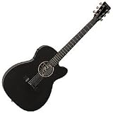 00CXAEBLACK Acoustic Electric Guitar Black