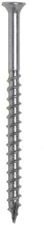 316 Stainless Steel Wood Deck Screws # 14 x 5" #3 Sq Dr. ( 10 pcs )