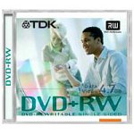TDK DVD+RW Disk Rohling 4700MB 4xSpeed JewelCase