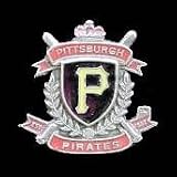 Pittsburgh Pirates Team Crest MLB Pin (Set of 2)