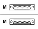 APC Ieee 1284 Aa Parallel Printer Cable Db25m/db25m '10ft