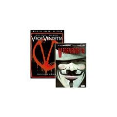V For Vendetta (2 Disc Deluxe Edition with Comic) [DVD]