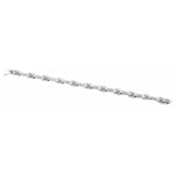 Ladies Pave and Bezel Set Link Diamond Bracelet