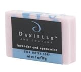 Lavender and Spearmint Travel Size Shea Butter Soap