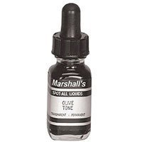 Marshall Spot All B&W Print Retouching Dye, 1/2 oz. Bottle of Olive Tone, Replacement for Spotone #O.
