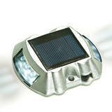Solar Path Deck Dock Road Stud Driveway White Clear LED Lights X 16 Pack