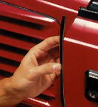 Trimbrite Deluxe Door Edge Molding (Black)