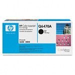 Hewlett Packard [HP] Q6470A Black Print Toner Cartridge for Color LaserJet 3600 Ref Q6470A