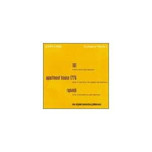 101 Apartment House 1776 Ryoanji by Cage, Drury, and New England Conservatory (Audio CD - 1995)