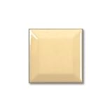 Adex USA Neri 3 x 3 Beveled Yellow Ceramic Tile & Stone