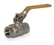 Industrial Grade 1WMY2 Ball Valve, Two Piece, 1/2 In, 316 SS Body