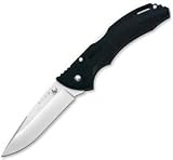 BUCK BANTAM BHW PLAIN-EDGE FOLDING KNIFE Desc: 3-1 2 with Blade Black Thermoplastic Handle by BUCK