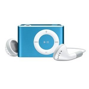 BLUE MP3-Metal-Mini-Clip-Player