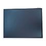 Dakota Designs 1NUH6 Chalk Board, Magnetic, Black, 18x24 In