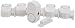 Electronics : Set of 6 Mini Contact Alarms