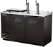 True Refrigeration True TDD-2CT Draft Beer Cooler Club Top 2 Keg
