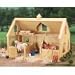 Deluxe Wood Barn with Cupola