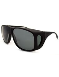 Cocoons Fits-Over Sunglasses - Aviator (XL) Frame: Black Lens: Grey Polarized SIZE: X-LARGE... by Cocoons