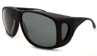 Click here to buy Cocoons Fits-Over Sunglasses - Aviator (XL) Frame: Black Lens: Grey Polarized SIZE: X-LARGE... by Cocoons.