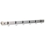 Chantal Kitchen Tools Stainless 17-3 4-Inch Tool Bar with 6 Hooks and Mounting Hardware by Chantal